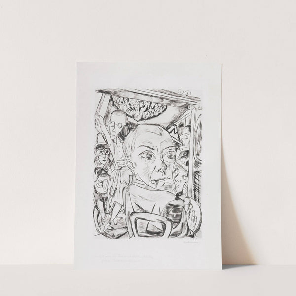 Königinbar (Selbstbildnis) (1920) by Max Beckmann