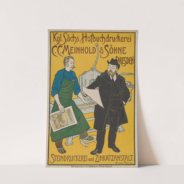 Königlisch Sächsische Hofbuchdruckerei C. C. Meinhold und Söhne (1896) by Hermann Behrens
