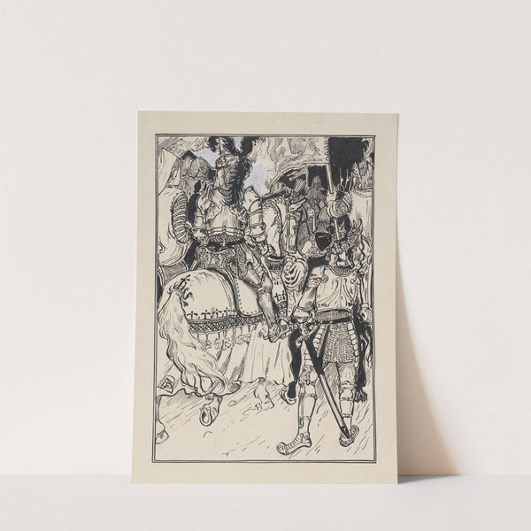 Koning Lear, Cordelia en hun leger by Jacob Pieter van den Bosch