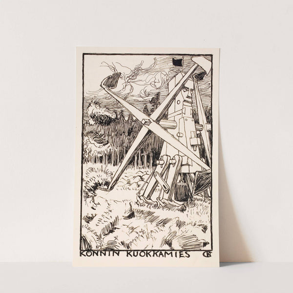 Könnis Hoer by Akseli Gallen-Kallela