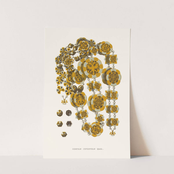 Konskiia serebrianiia cypi (1849 - 1853) by Fedor Grigoryevich Solntsev