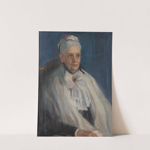 Konstnärens farmor, Friherrinnan von Dardel by Nils Dardel