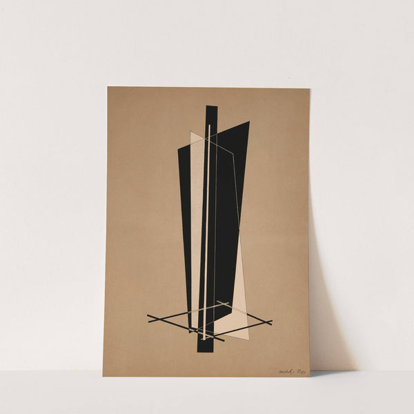 Konstrucktion VI (1922-1923) by László Moholy-Nagy