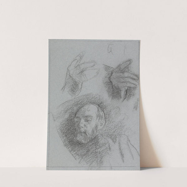 Kop- en handstudies by Jan Veth