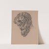 Kop van Silenus, en profil naar links gewend by David Humbert de Superville