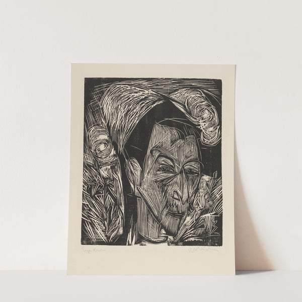 Kopf David Müller (1919) by Ernst Ludwig Kirchner