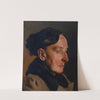 Kopf einer alten Frau by Anton Josef von Kenner