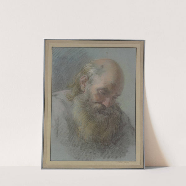 Kopf eines bärtigen alten Mannes (ca 1750-1759) by Charles-André van Loo