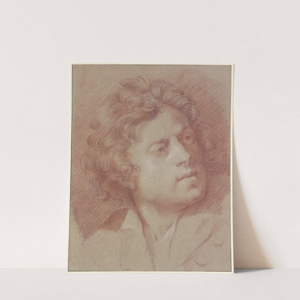 Kopf eines jungen Mannes nach rechts by Nicolas Guibal