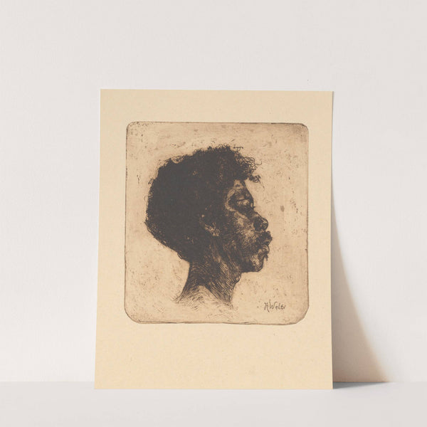 Kopf eines schwarzen Mannes. (1894) by Albert Welti