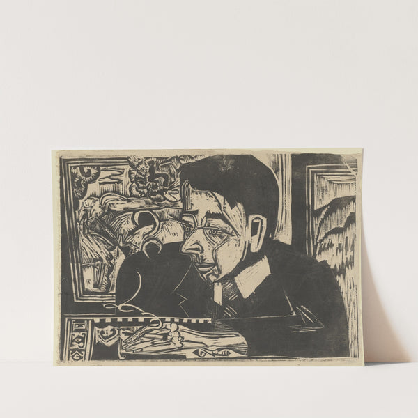 Kopf Merz (1920) by Ernst Ludwig Kirchner
