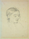 Kopfstudie der Sophia Sieveking