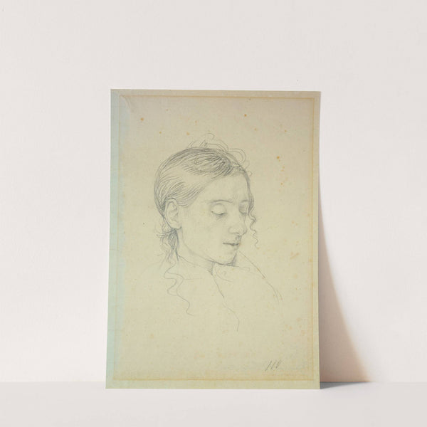 Kopfstudie der Sophia Sieveking by Philipp Otto Runge