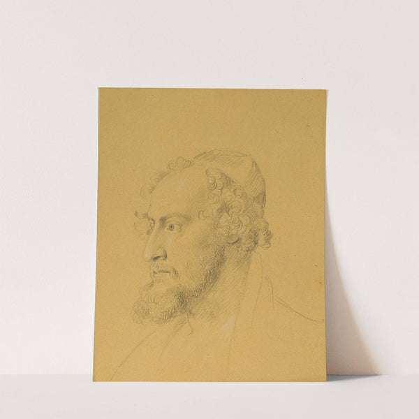 Kopfstudie eines Bärtigen by Johann Peter Krafft