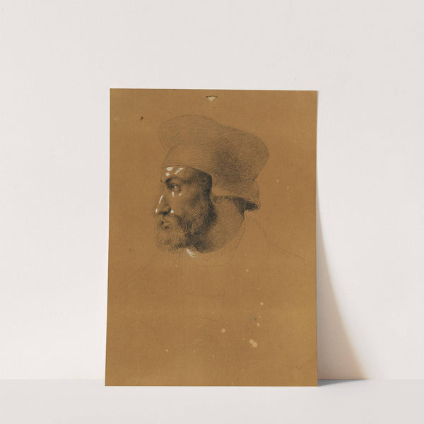 Kopfstudie zu 'Faust' by Johann Peter Krafft