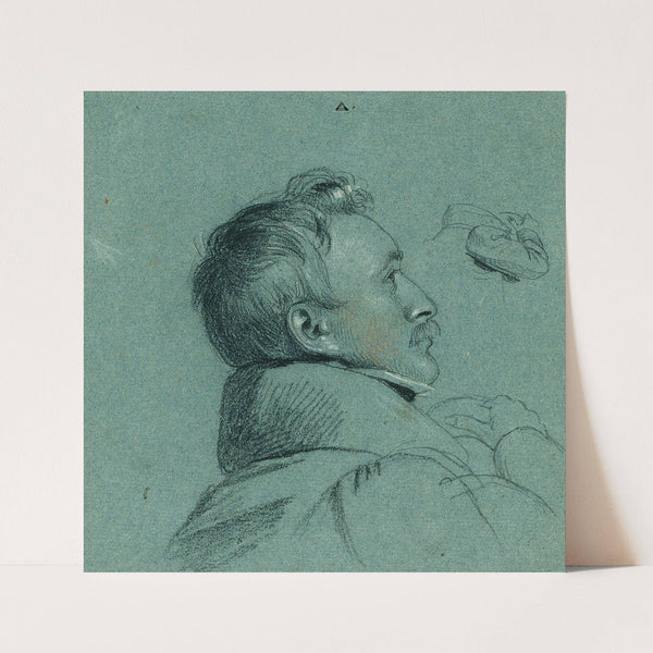 Kopfstudie zu ‘Rückkehr des Kaisers Franz aus Pressburg’ by Johann Peter Krafft