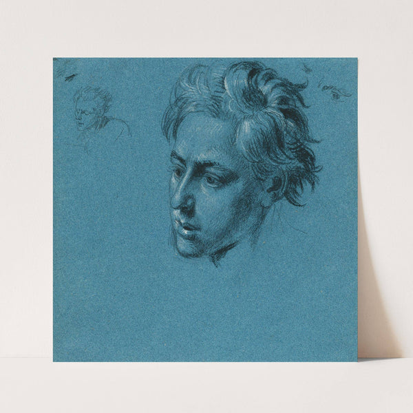 Kopfstudie zur ‘Szene aus dem Tiroler Freiheitskampf’ (1840) by Johann Peter Krafft