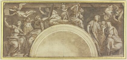 Kopie der Sibyllen des Raffael in S. Maria della Pace in Rom