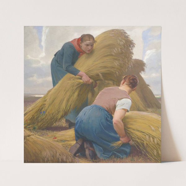 Kornbindende Frauen (1930–1940) by Arthur Kampf