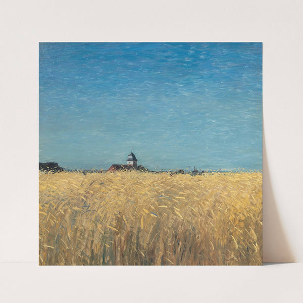 Kornfeld im Hochsommer (1897) by Hans Am Ende