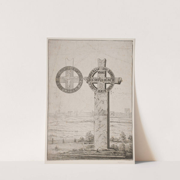 Kors fra Visby på Gotland by Oluf Olufsen Bagge