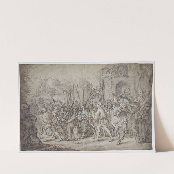 Korstog by Gerard van Honthorst