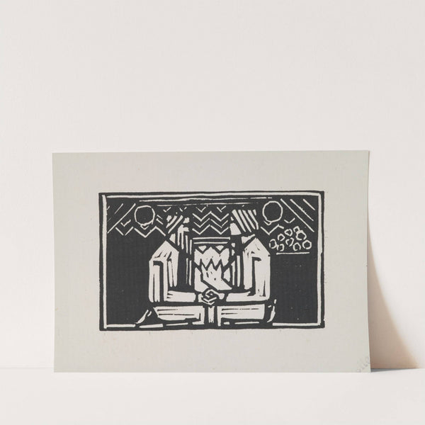 Koru-Kalevala, The Illustrated Kalevala, experiments for Poem I and II (1922) by Akseli Gallen-Kallela