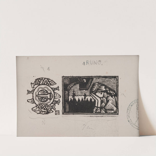 Koru-Kalevala, The Illustrated Kalevala, Poem IV (1922) by Akseli Gallen-Kallela