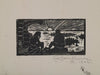 Koru-Kalevala, The Illustrated Kalevala, Poem L, sketch.