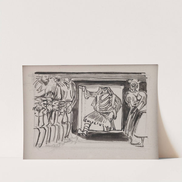 Koru-Kalevala, The Illustrated Kalevala, Poem XXVI (1923-1924) by Akseli Gallen-Kallela