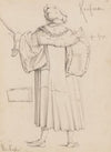 Kostümentwurf für den Festzug von 1879 (Makartfestzug) (1879)