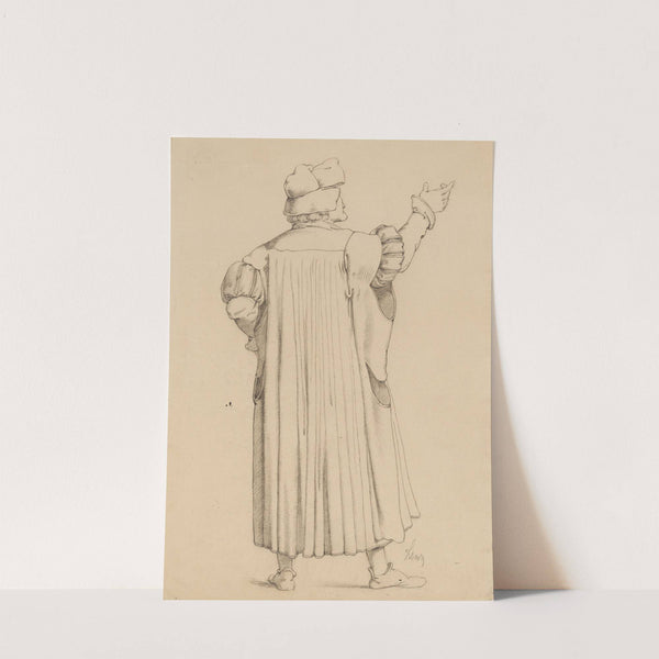 Kostümentwurf für den Festzug von 1879 (Makartfestzug) (1879) by Maximilian Lenz