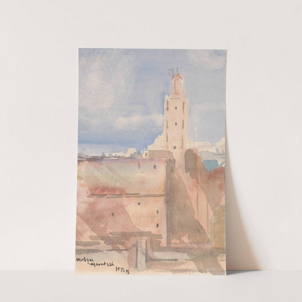 Koutoubia Mosque, Marrakech by Hercules Brabazon Brabazon