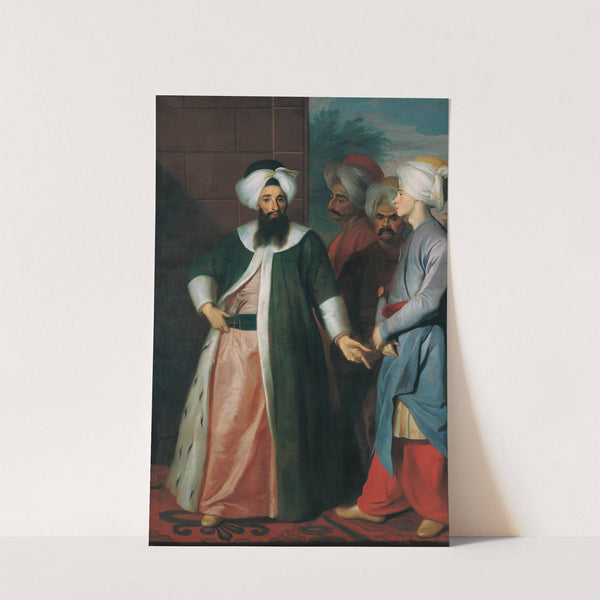 Kozbekçi Mustafa Ağa and his Retinue by Georg Engelhard Schröder