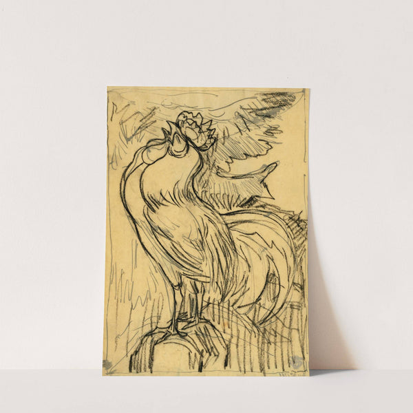 Kraaiende haan by Theo van Hoytema