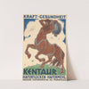 Kraft – Gesundheit – Kentaur – Haferflocken – Hafermehl (1920) by Burkhard Mangold