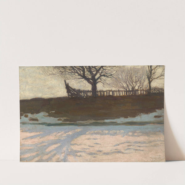 Krajina z okolia Stráňan by Jozef Teodor Mousson