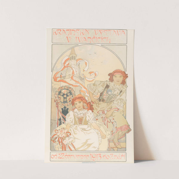 Krajinská výstava v Ivancicích (1912) by Alphonse Mucha