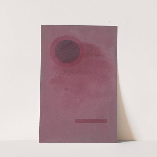 Kreis und Rechteck (Circle and Rectangle) by Wassily Kandinsky