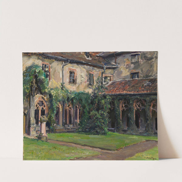 Kreuzgang des Augustinerklosters in Landau II by Max Slevogt