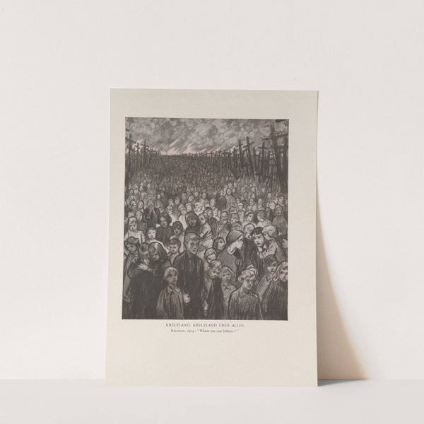 Kreuzland, Kreuzland Uber Alles (1916-1917) by Louis Raemaekers