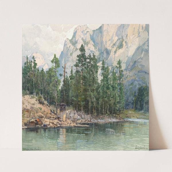 Kreuzteich near Tragöss (1922) by Fritz Lach