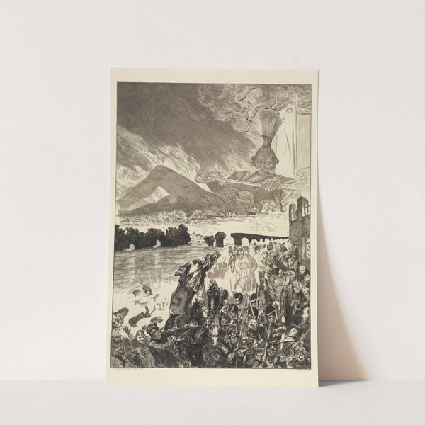 Krieg (Vom Tode, Zweiter Theil, Opus XI, Blatt 5) (1910) by Max Klinger