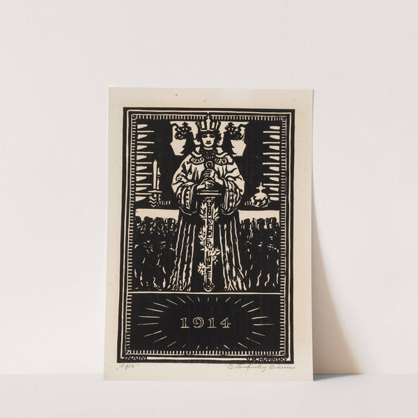 Kriegsgedenkblatt: ‘1914’ (1914) by Viktor Schufinsky