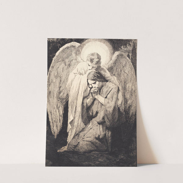 Kristus i Gethsemane by Frans Schwartz