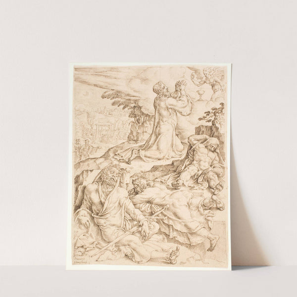 Kristus på Oliebjerget (1548) by Maarten Van Heemskerck