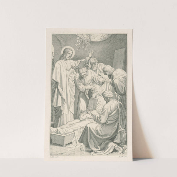 Kristus uzdravuje nemocných (1840–1860) by Joseph von Führich