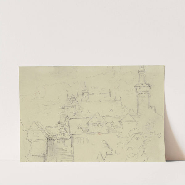 Kronberg castle by Anton Burger