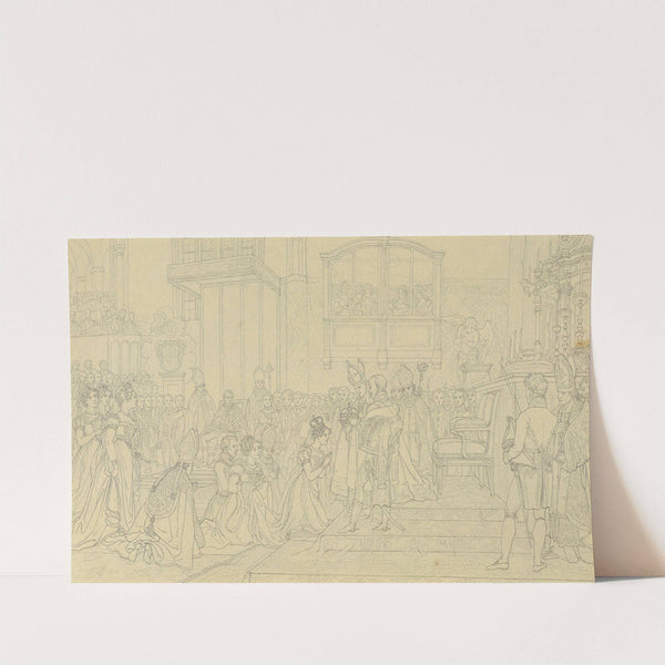 Krönung der Kaiserin Carolina Augusta in Pressburg (1825) by Johann Peter Krafft