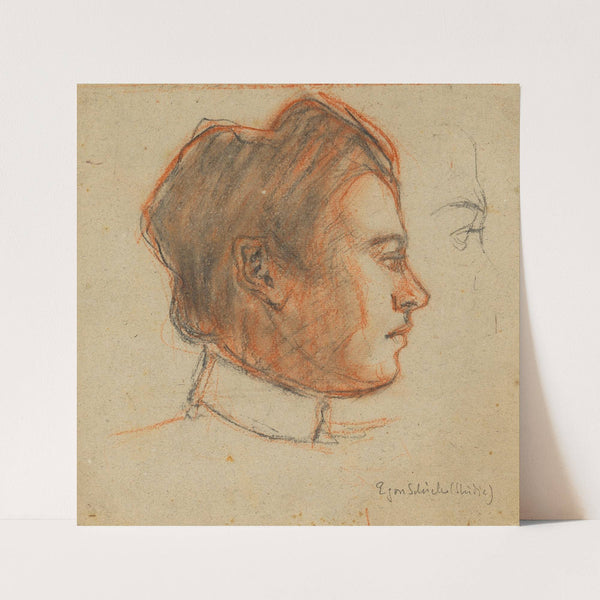 Krumauer Verwandter des Künstlers by Egon Schiele